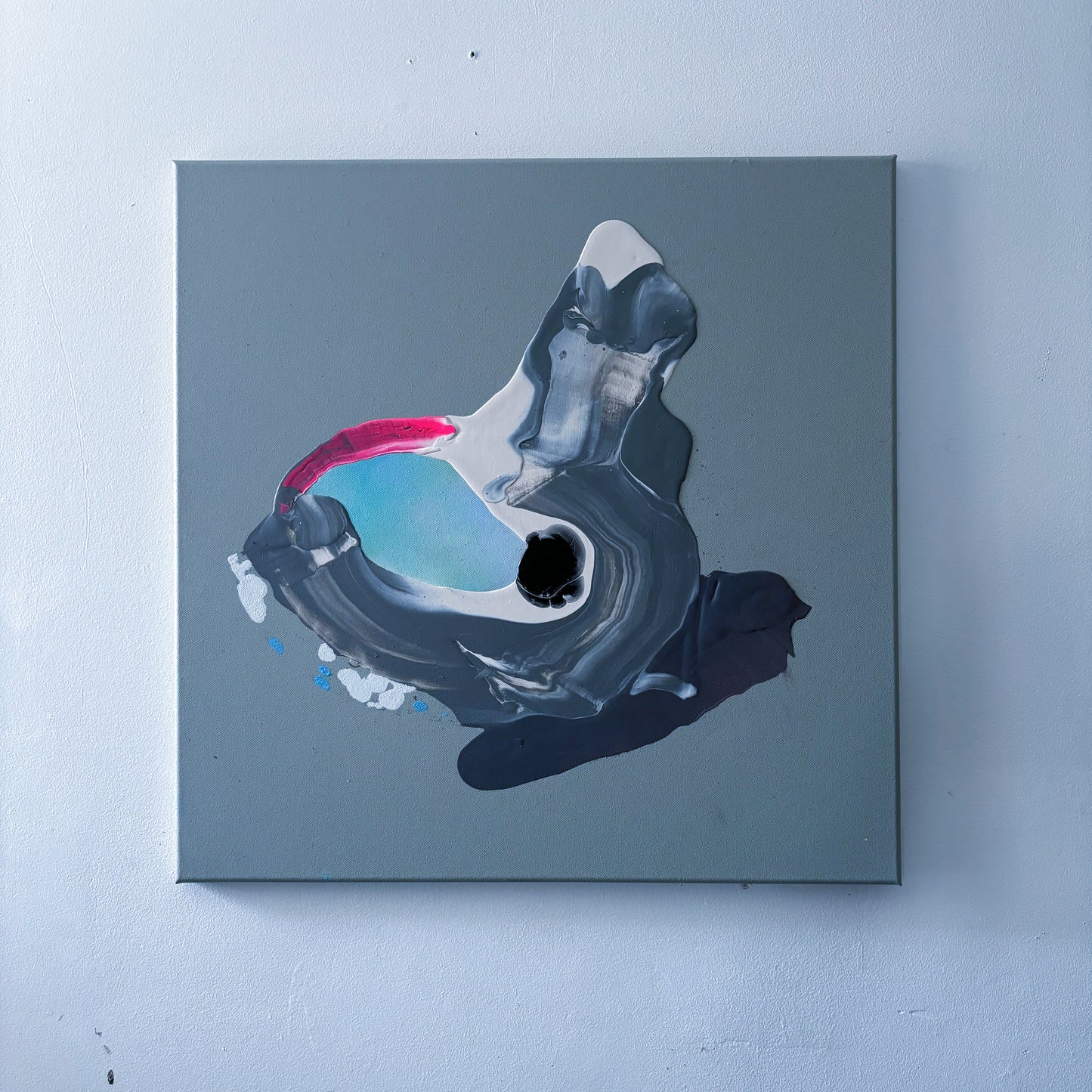 "through There" - Painting by D.Lemaj