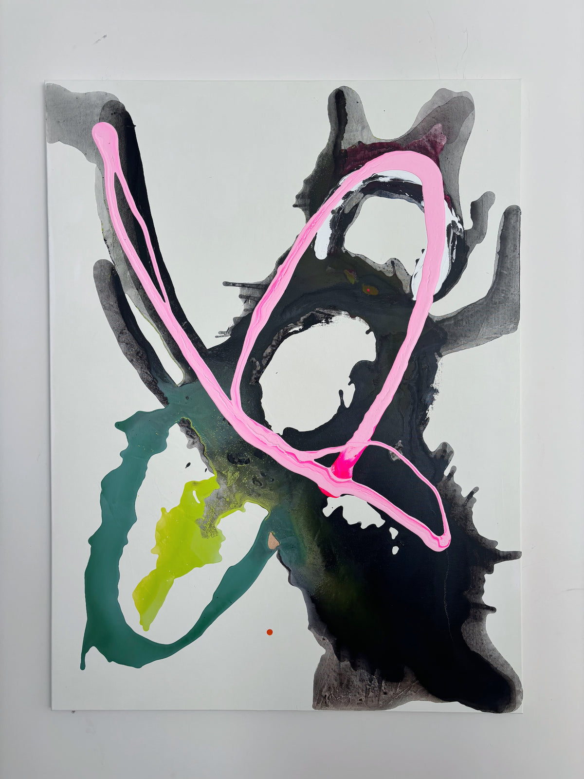 "Current Sea (One Day at a Time)"  - Painting by D.Lemaj