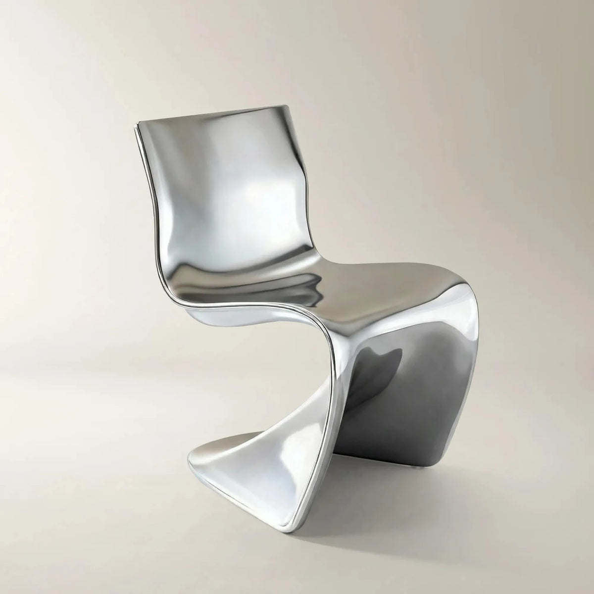 Sasha Chrome Dining Chair